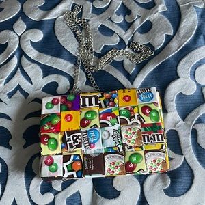 M&M crossbody purse